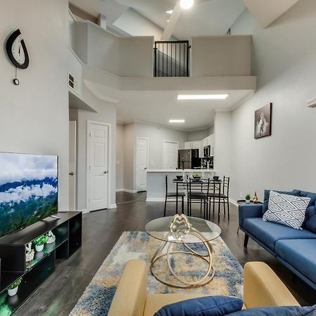Loft Style 2Br Apt I Dallas City Center I Pool I Gym I Workspace I Pets Daire Dış mekan fotoğraf